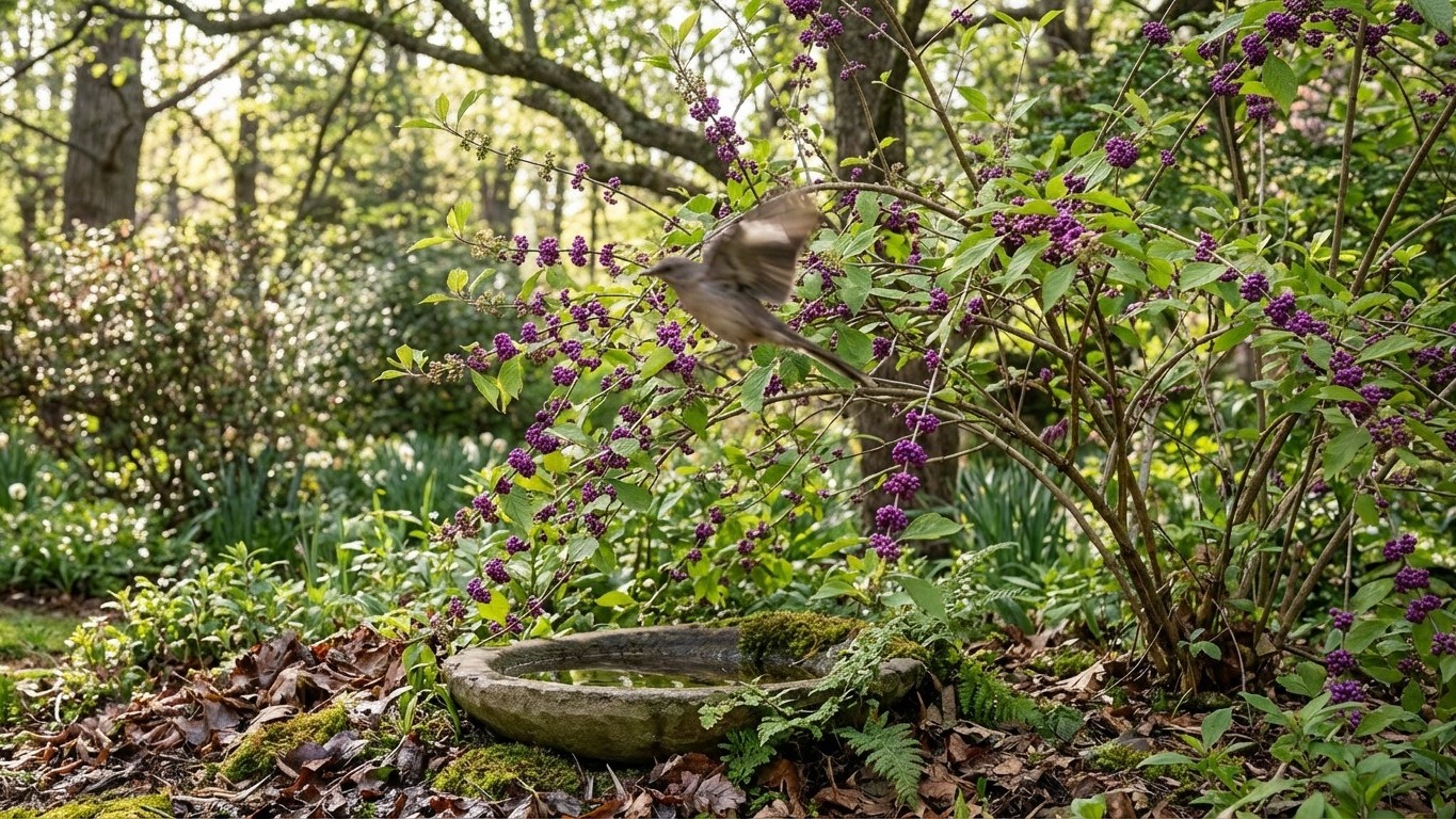 5 Shrubs Planted in March Transformed My Silent Garden Into a Year-Round Bird Sanctuary