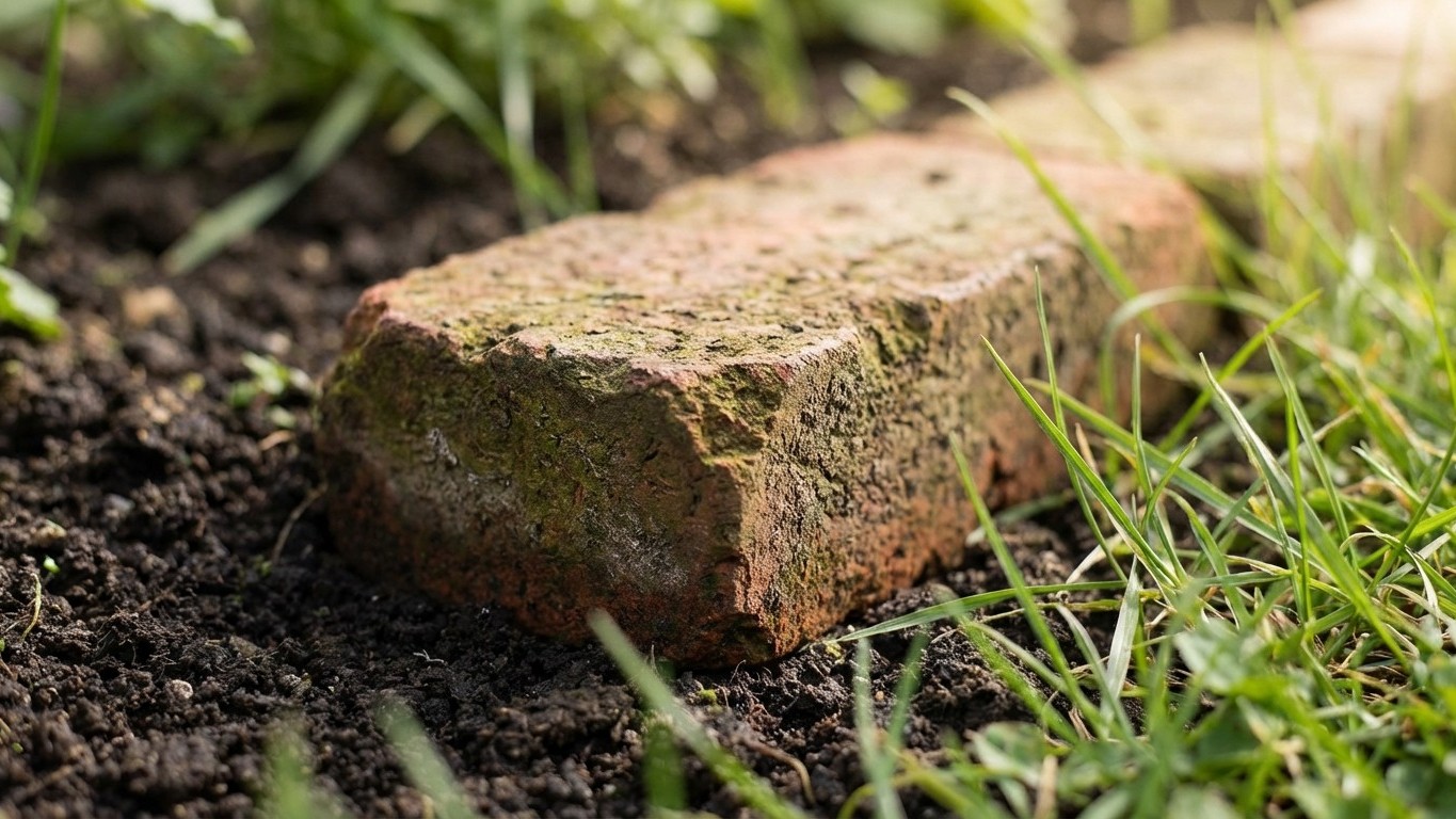 I Stopped Buying Garden Edging the Day I Found These Old Bricks Behind My Shed