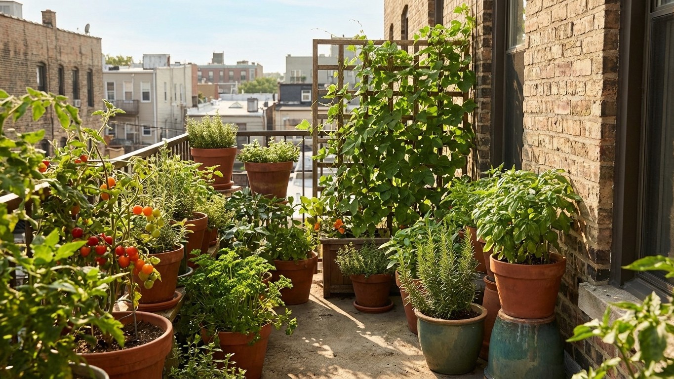 Jardinage en pots sur petit balcon urbain : le guide complet pour cultiver en ville