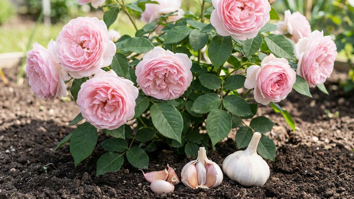 The Garlic Secret That Stopped My Rose Spraying Forever