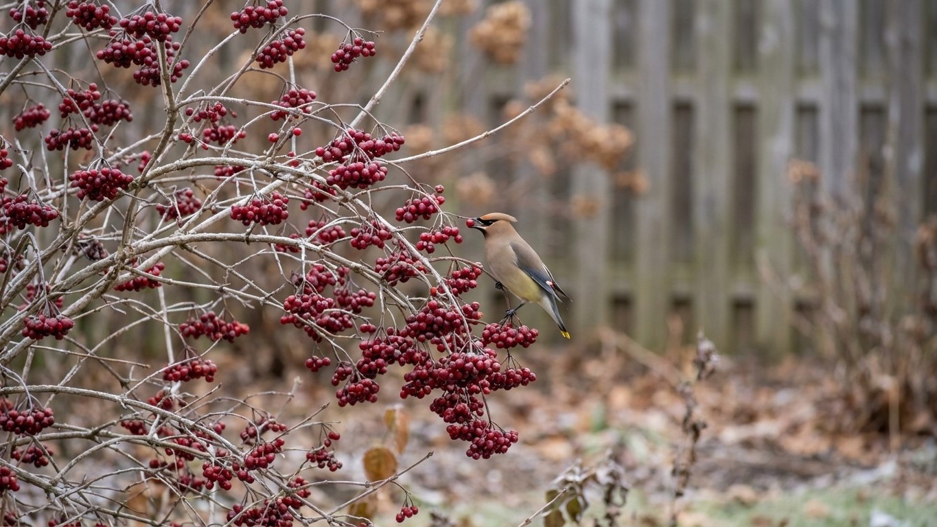 The Secret Hedge Shrub Old Gardeners Planted to Keep Birds in Their Yards Year-Round
