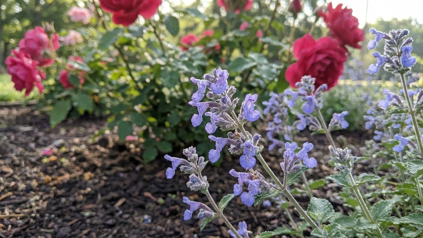 The Secret Herb Gardeners Plant Next to Roses to Never Spray for Aphids Again
