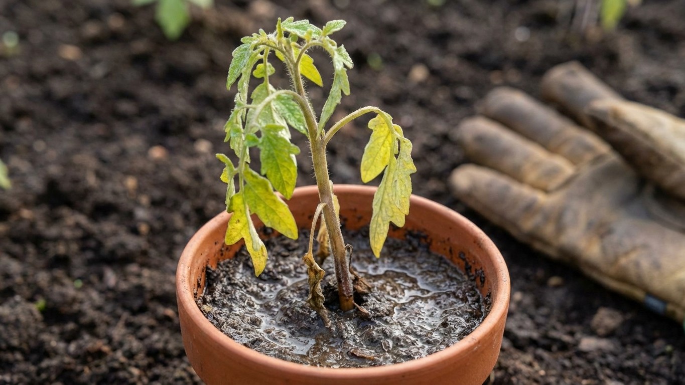 Why Evening Watering Kills Transplanted Tomatoes: The April Gardening Mistake That Looks Like Care