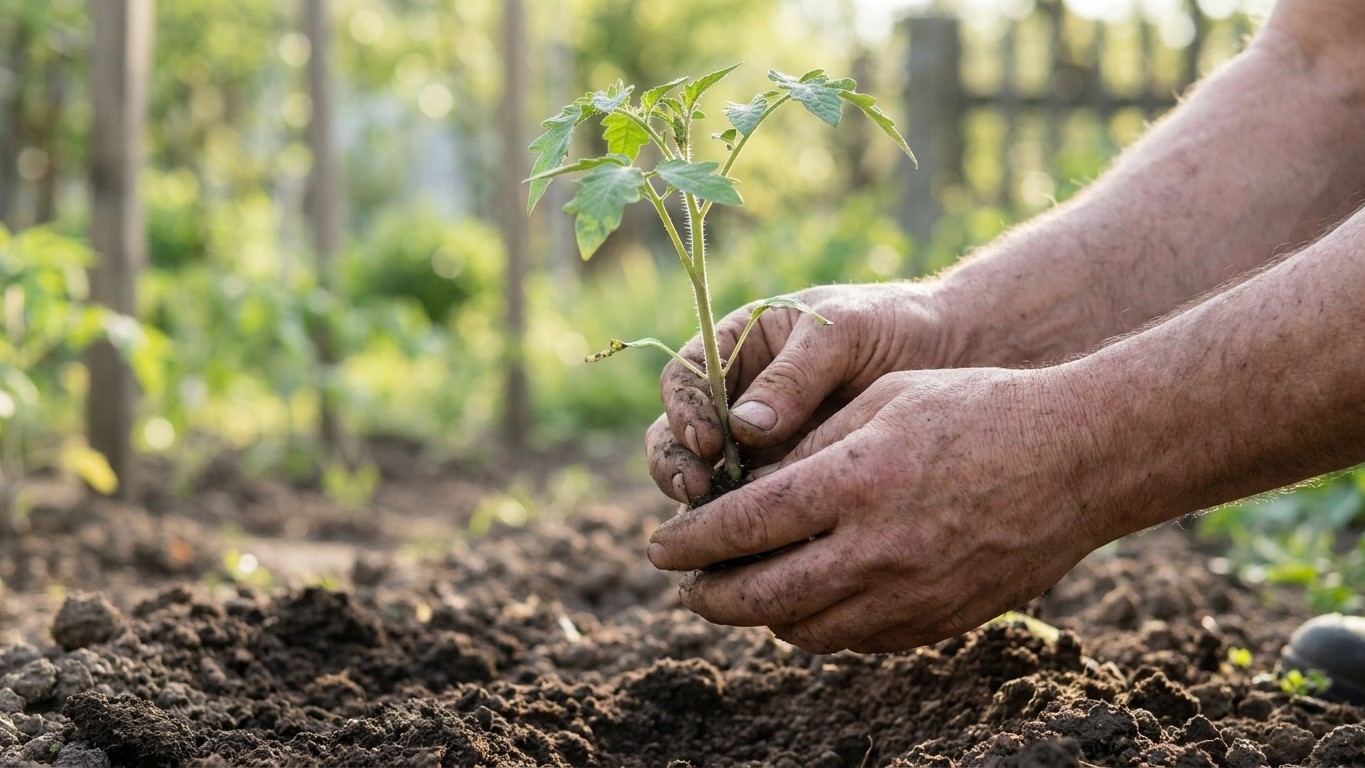 Bury Them Up to the Neck: The Old-Fashioned Tomato Planting Secret That Doubles Your Harvest