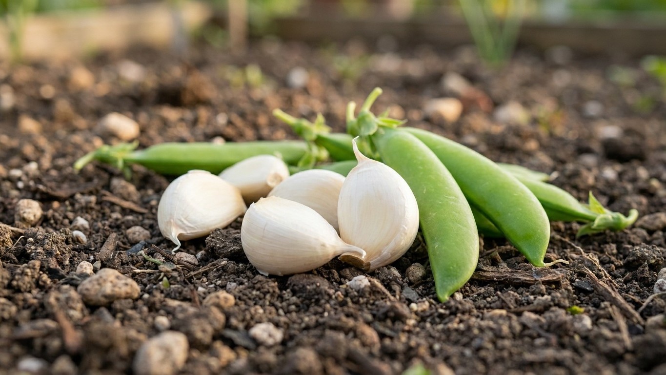 Garlic and Peas: The Garden Myth Sabotaging Your Harvest Underground