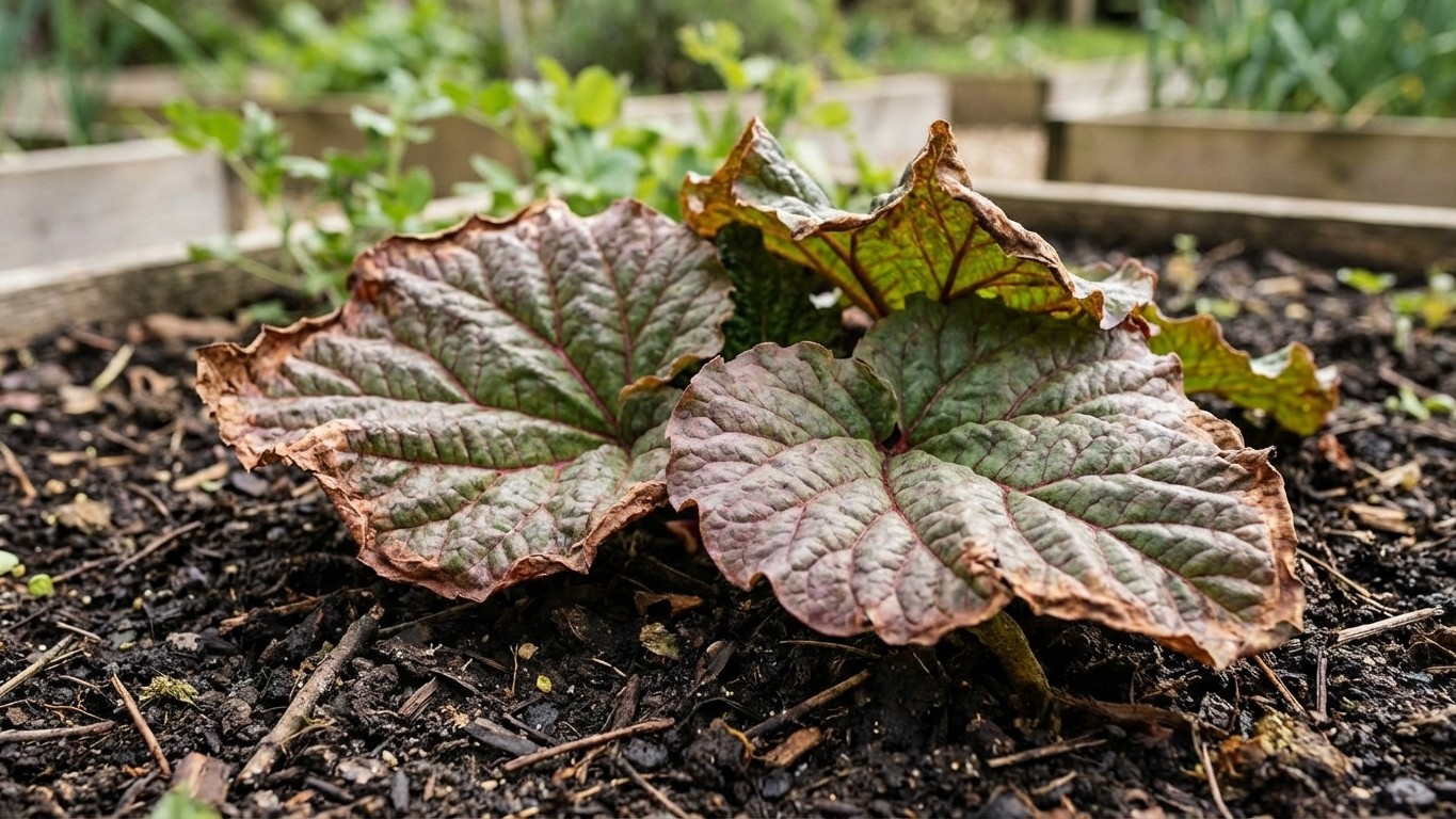 Stop Killing Your Compost: Why Rhubarb Leaves Are Silently Sabotaging Your Pile
