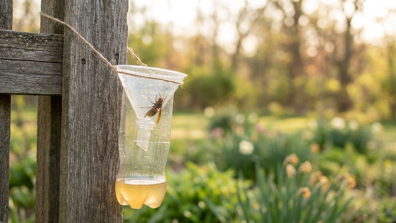 One Spring Trap Stopped 200 Hornets: The Simple Timing Secret Your Neighbor Missed