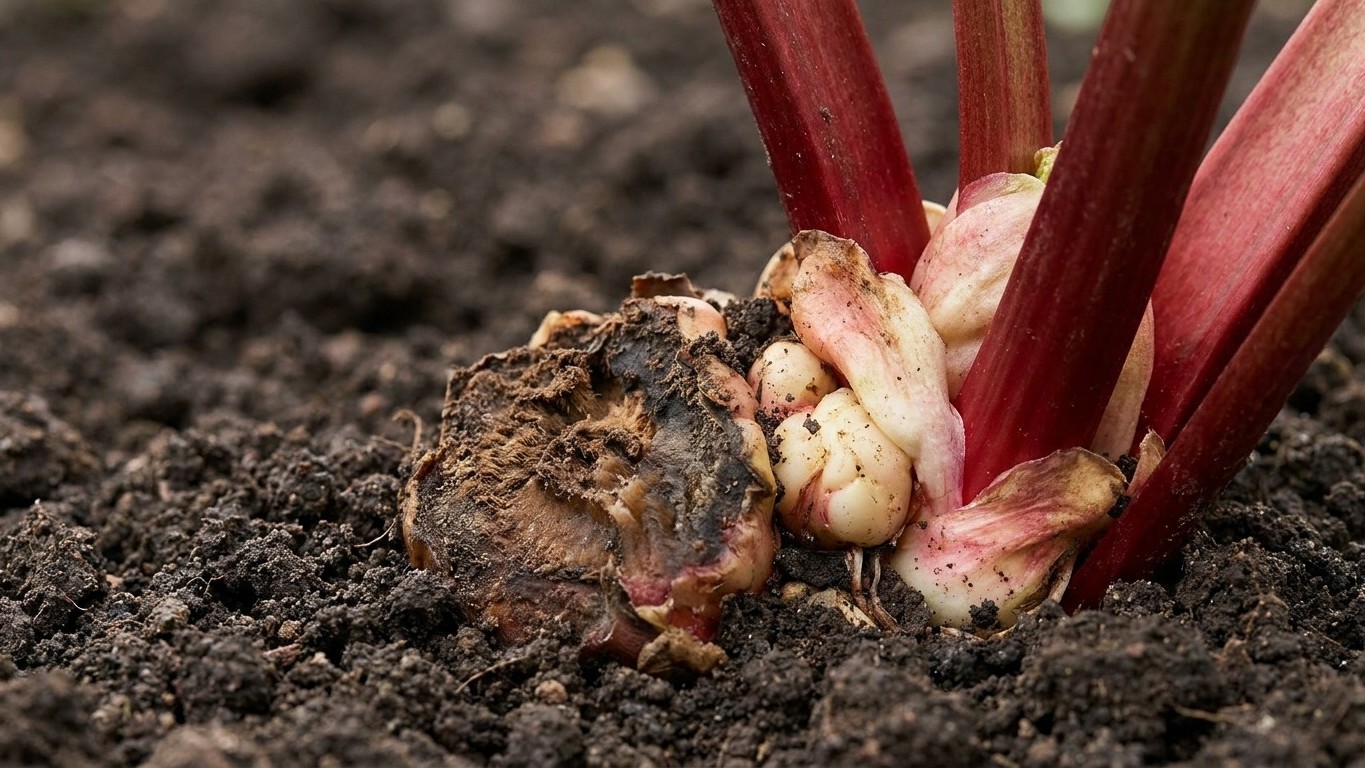 Why Cutting Rhubarb With a Knife Destroys the Crown: The Harvesting Mistake That Causes Hidden Rot