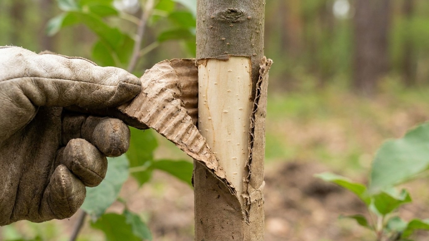 I Wrapped My Apple Tree in Cardboard for a Month—Here's What I Found That Changed Everything