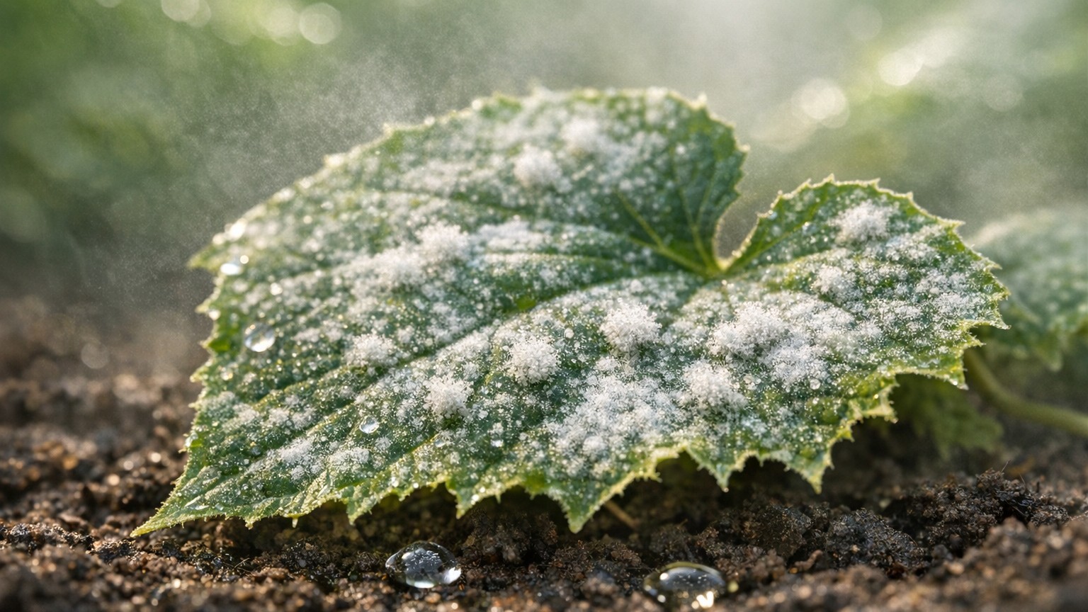 The White Film on Your Cucumber Leaves Reveals a Growing Mistake—Here's How to Fix It