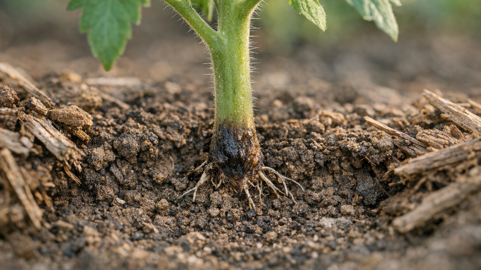 Why Fresh Grass Clippings Are Rotting Your Tomato Stems—And How to Fix It