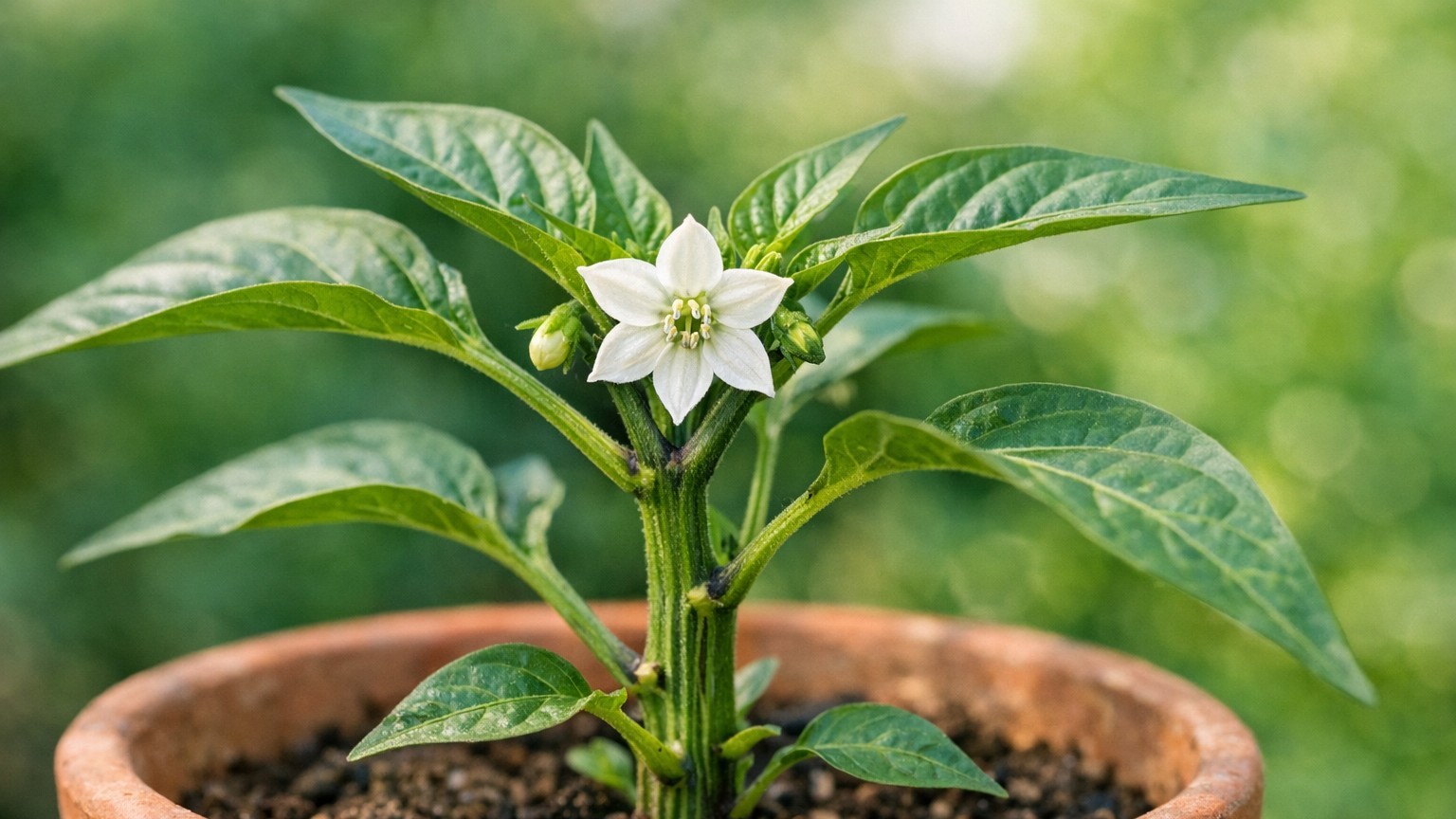 Why Removing Your Pepper Plant's First Flower Leads to Bigger Harvests