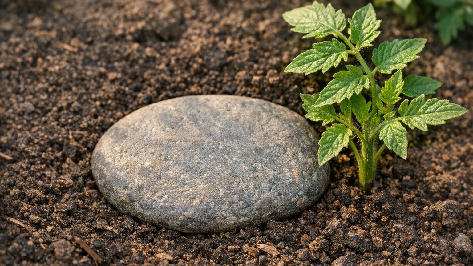Why Your Grandfather Was Right: The Simple Stone Trick That Stops Tomato Problems Before They Start