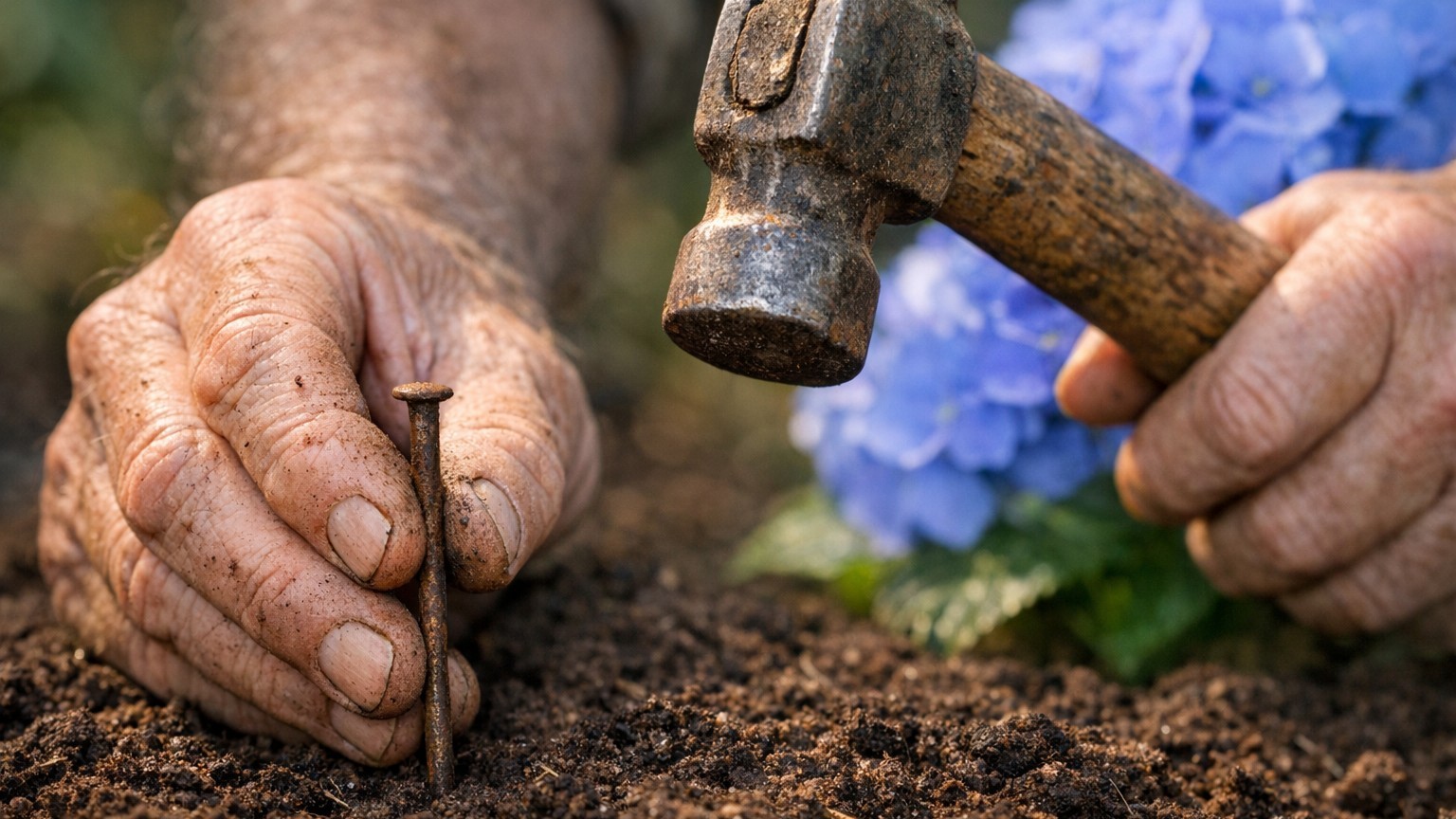 Why Your Grandfather Was Right to Hammer Rusty Nails Around His Hydrangeas (Sort Of)