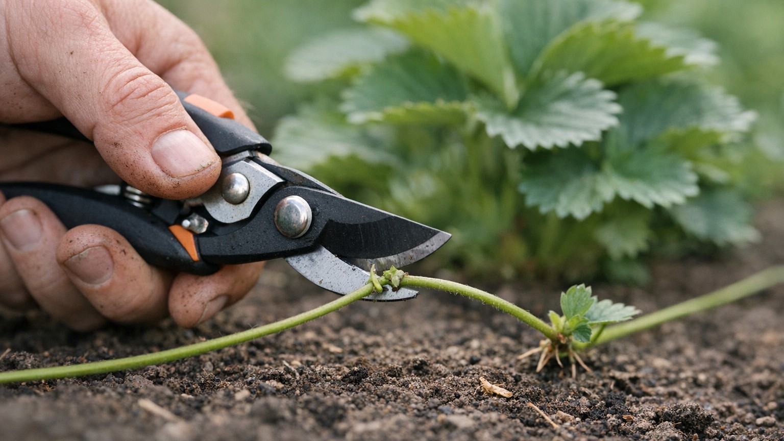 Why Your Strawberry Harvest Is Tiny: The Runner Problem Most Gardeners Ignore Until It's Too Late