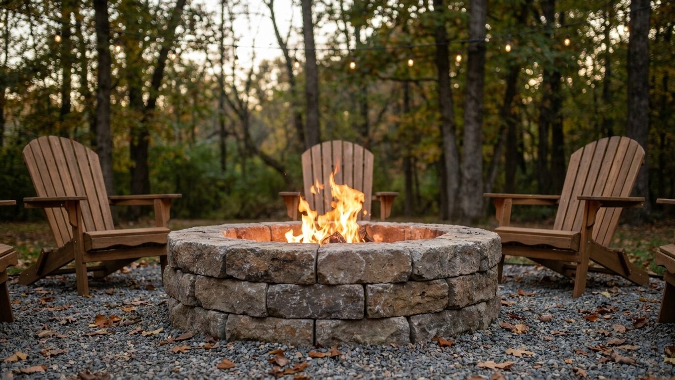 Build Your Own Fire Pit This Weekend: Save Money and Create the Perfect Fall Gathering Spot