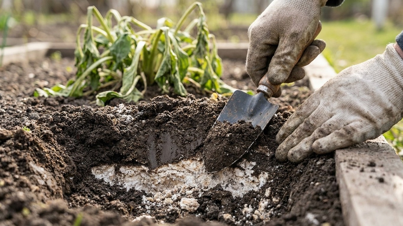 I poured my salted pasta water on my perennials to save on watering: when I scraped the soil six months later, I understoo...