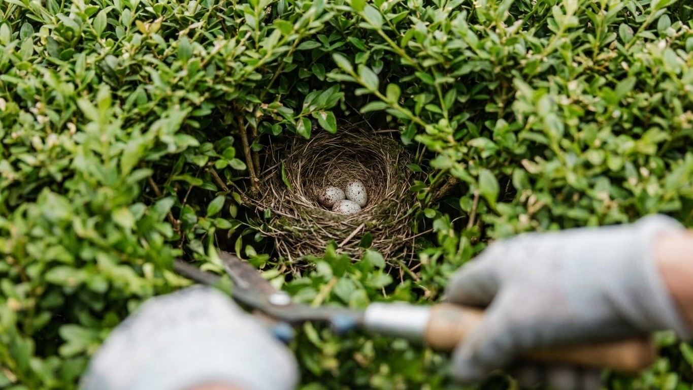 'I thought it was just an empty hedge': why wildlife officials say every cut before late August destroys what you can't see