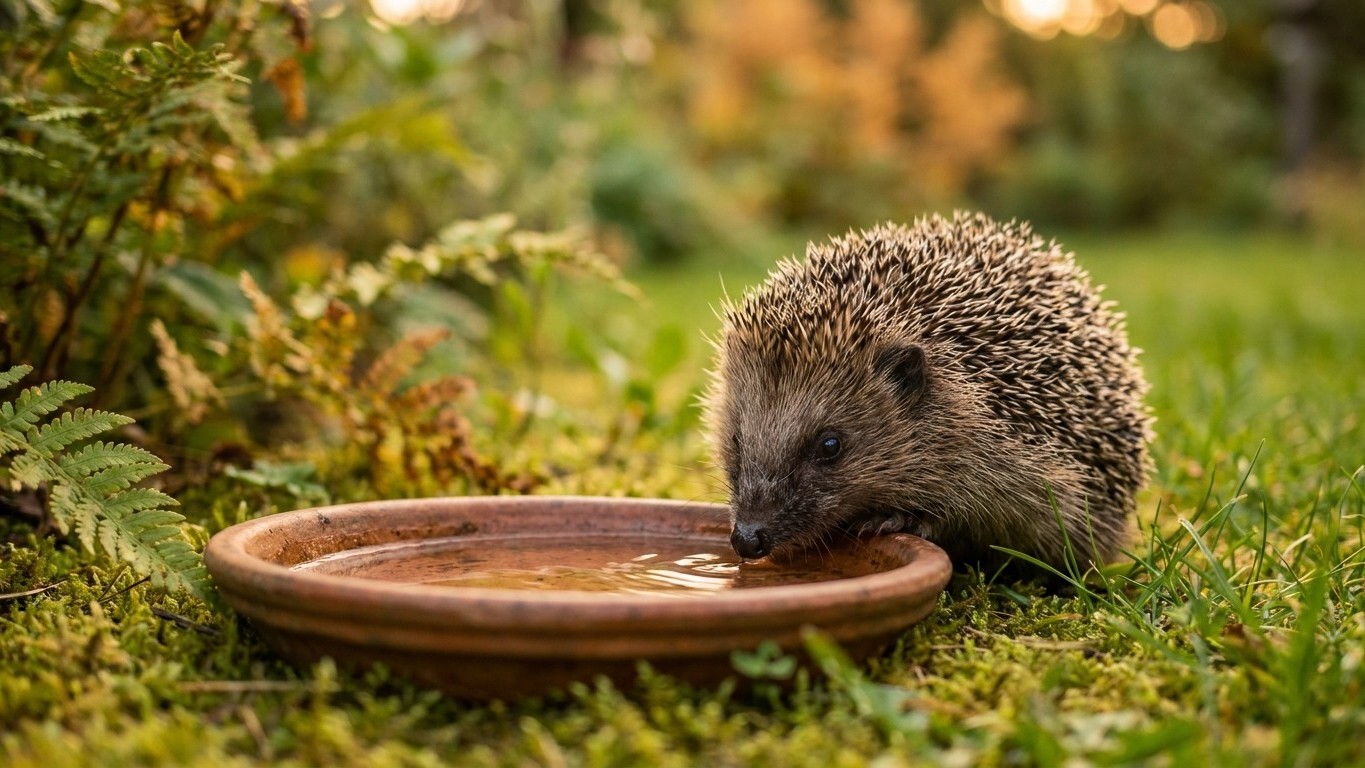 I used to leave a bowl of milk out for the hedgehogs in my garden: a wildlife rescuer showed me what that one gesture was ...