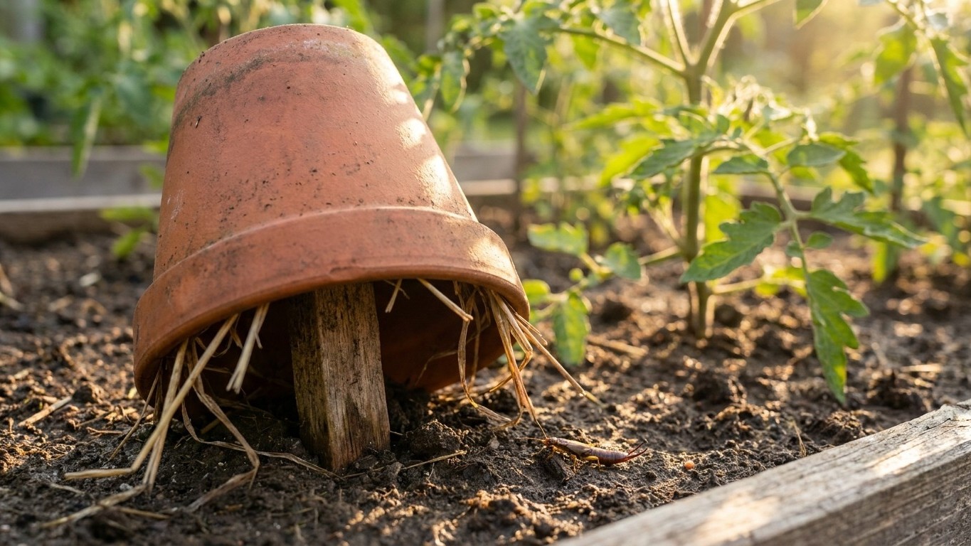 My father always kept an upside-down clay pot filled with straw in his vegetable patch: I laughed for years before underst...