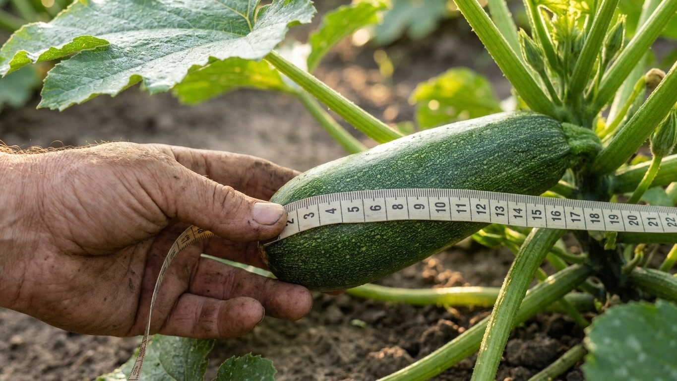 My grandfather always picked his zucchini at 20 cm, never bigger: I laughed for years before understanding why his plant p...