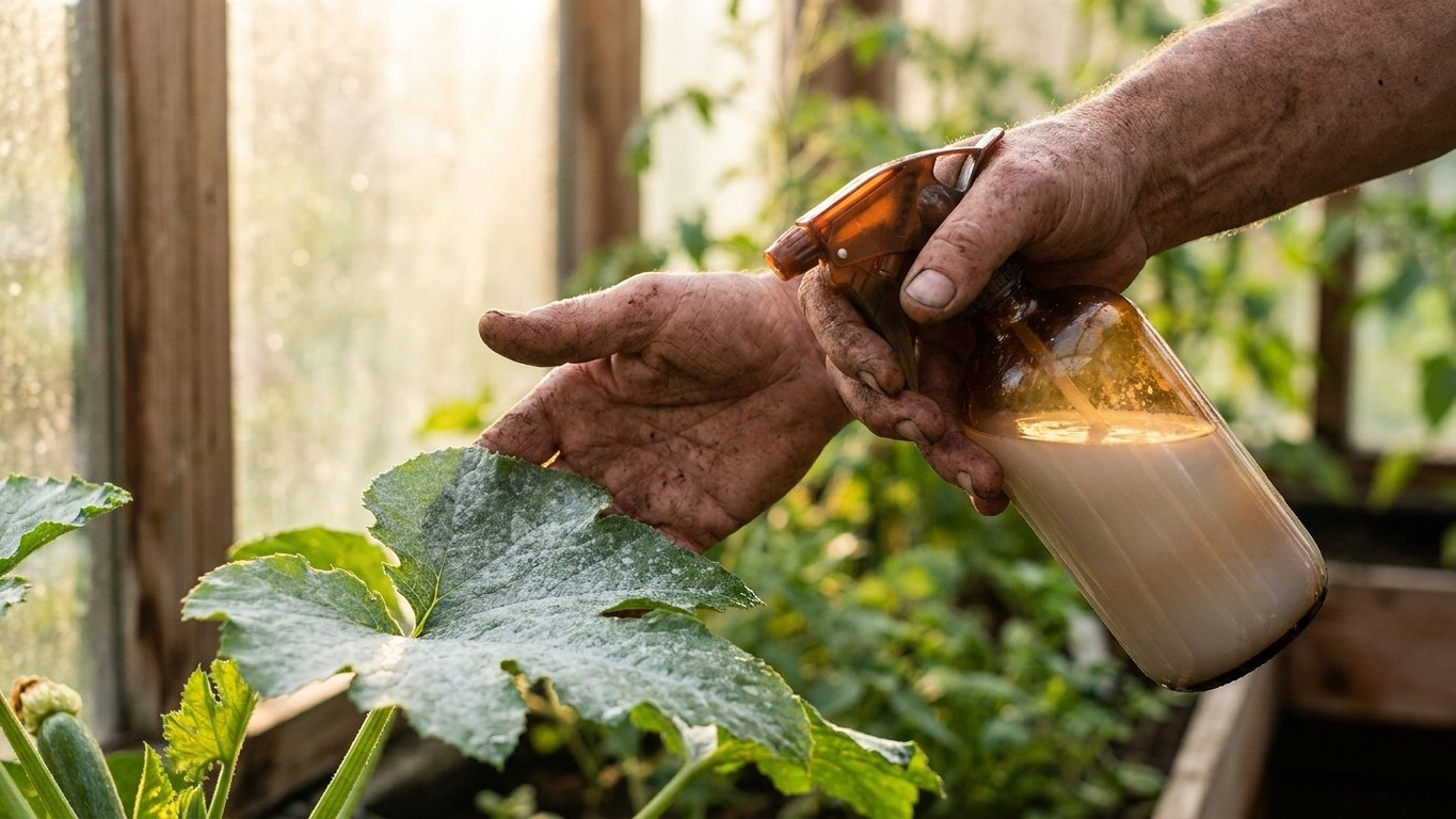 My grandfather always sprayed his vegetable patch with watered-down milk: I laughed at it for years before understanding w...