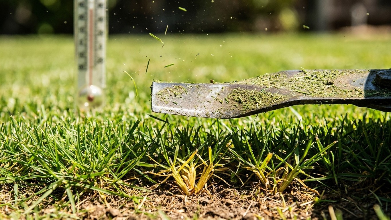 The Hidden Danger of Summer Lawn Scalping: Why Cutting Grass Too Short in Heat Can Kill Your Lawn