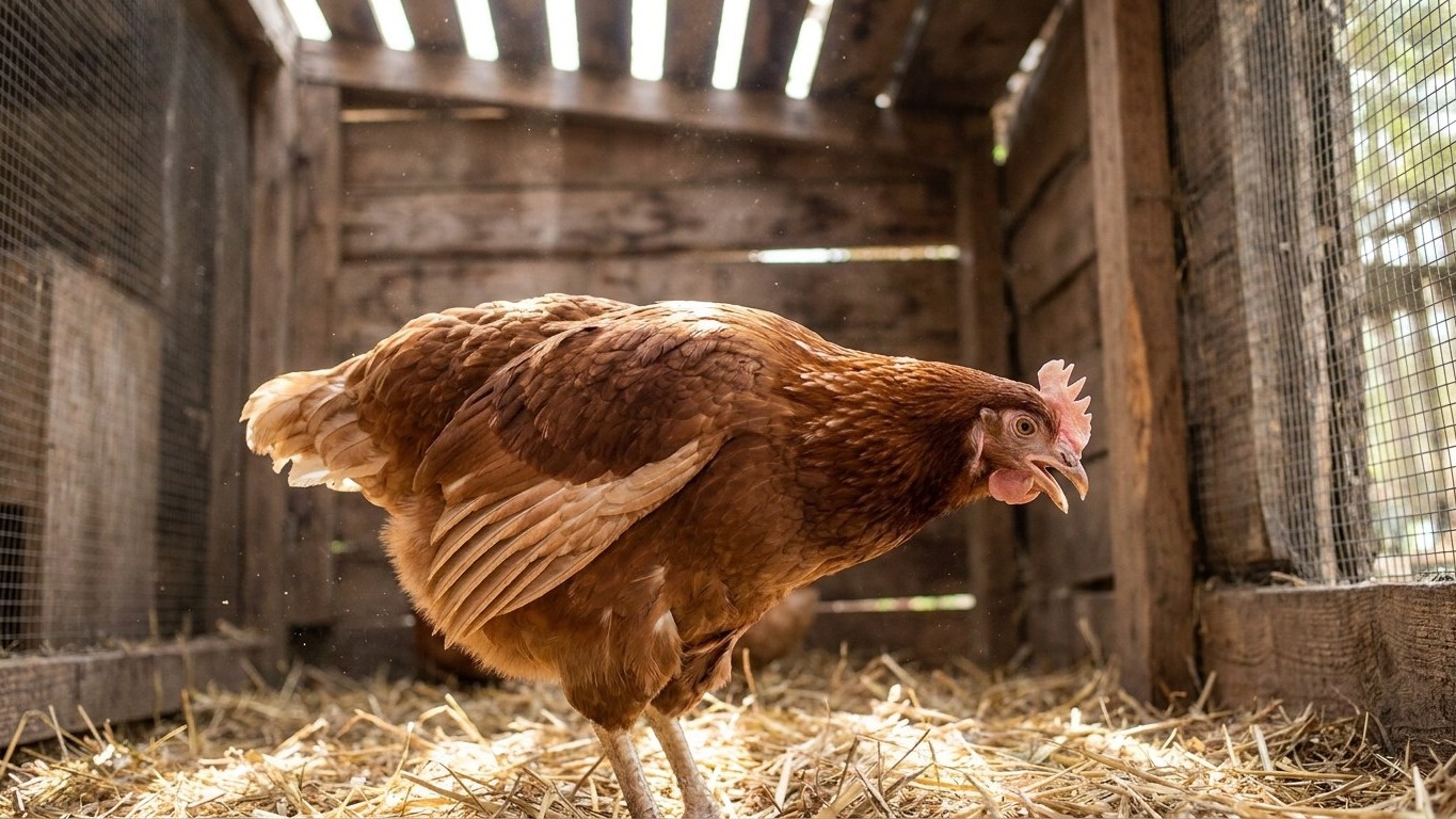 What Happens Inside a Chicken Coop Past 86°F: Why Open-Beak Panting Is Already Too Late