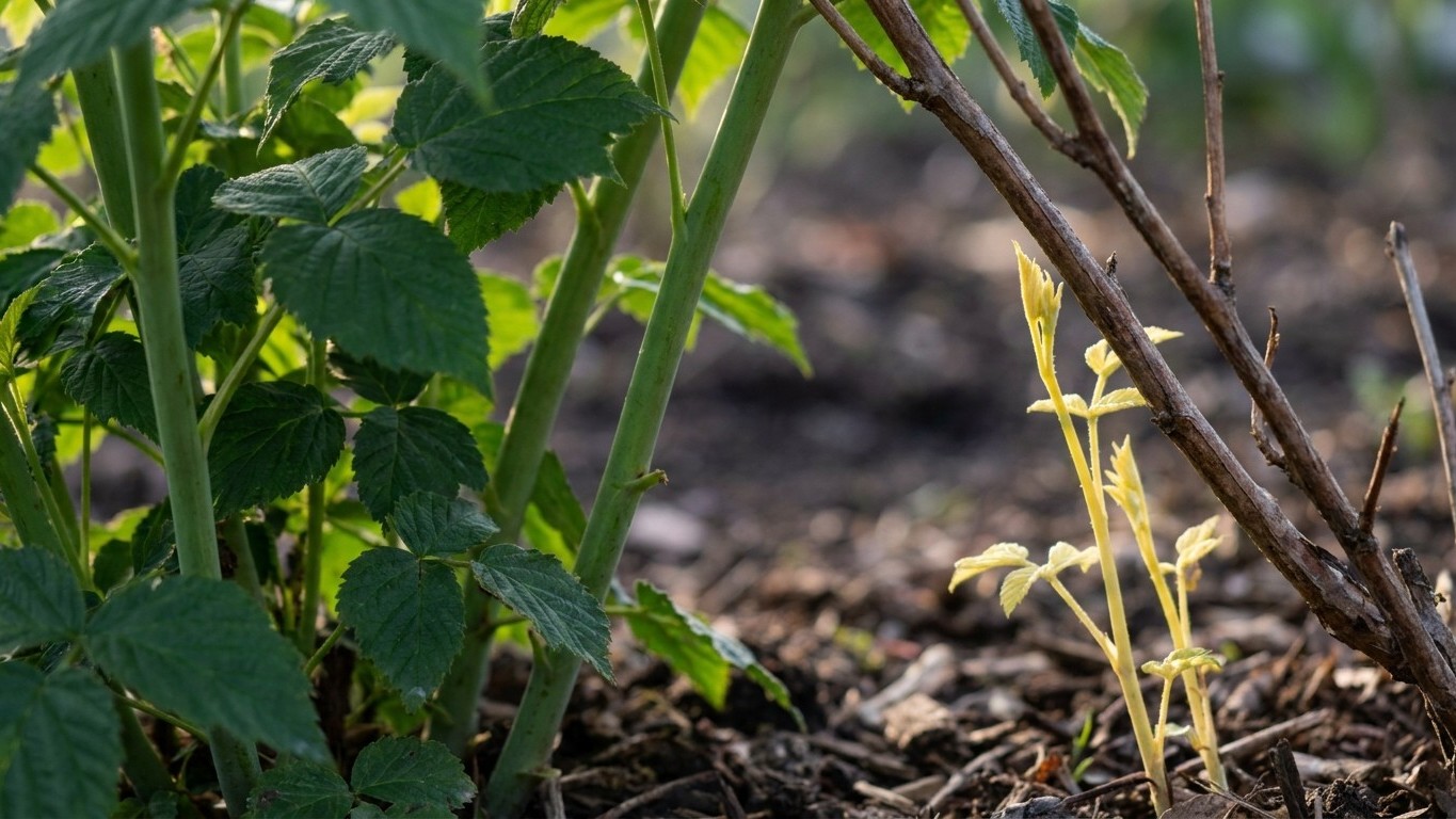 Why Your Raspberry Canes Turn Weak and Pale: The Hidden Cost of Skipping Post-Harvest Cleanup