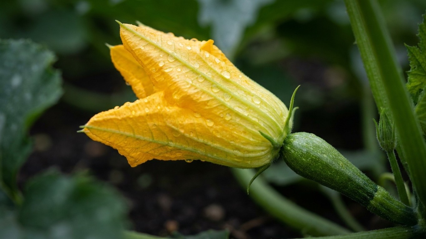Why Your Zucchini Flowers Keep Dropping: The Pollination Secret Garden Experts Don't Tell You