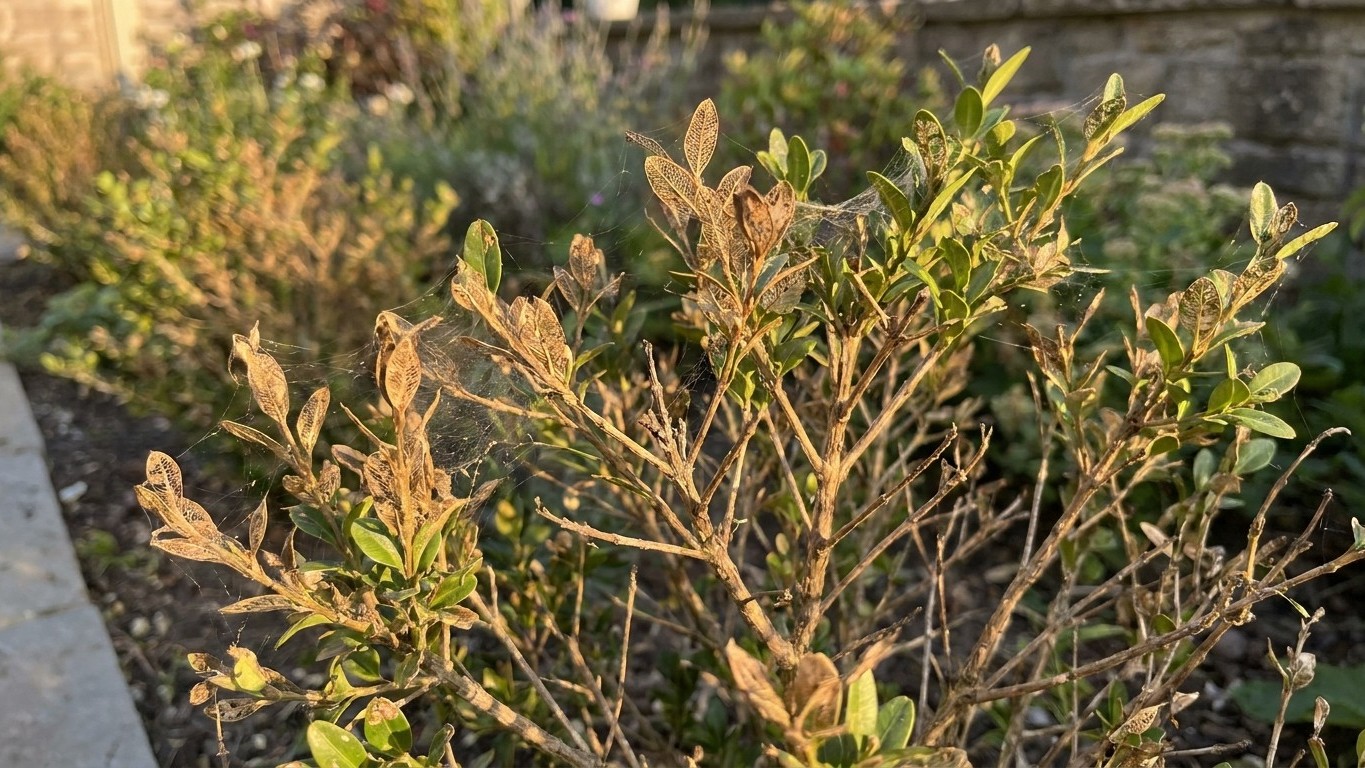 I left my hundred-year-old box bush alone for a fortnight in August just to enjoy the holidays: when I got back, ten days ...