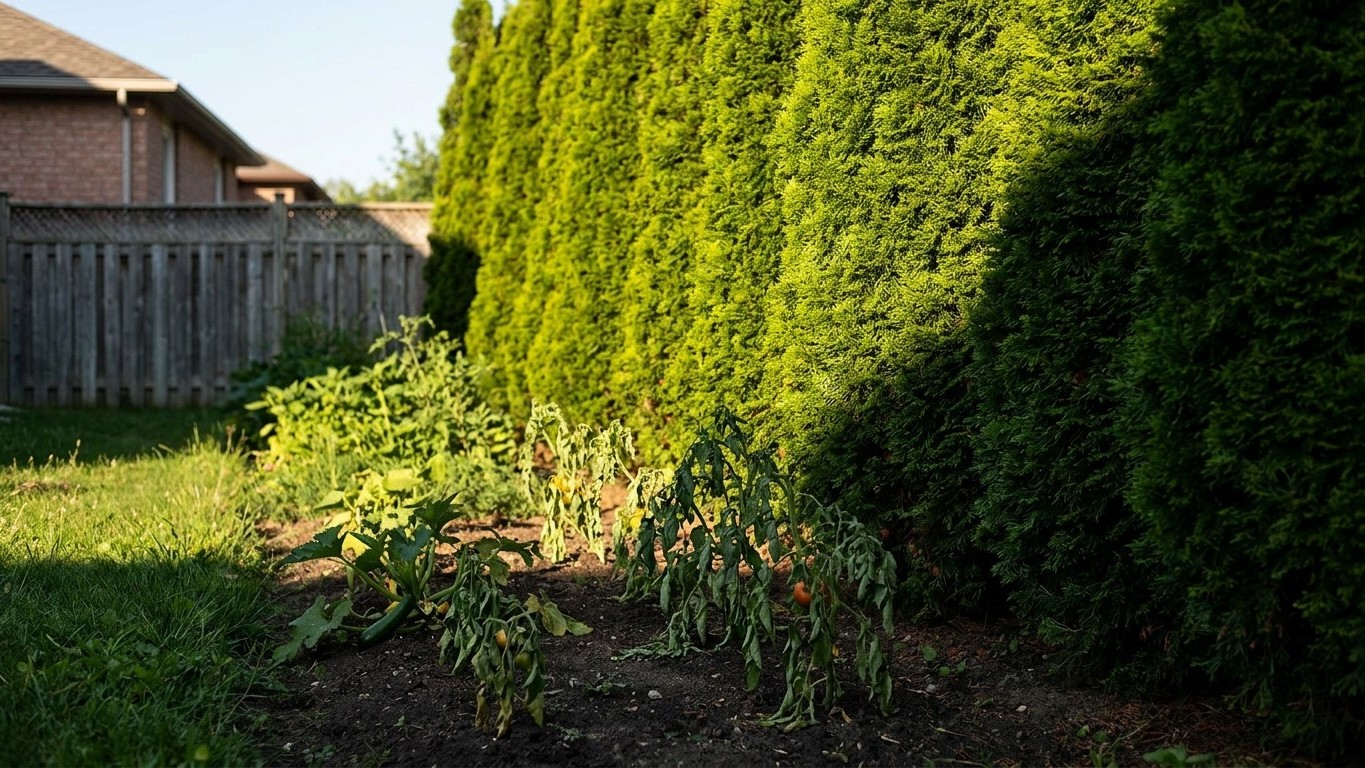 « I put up with my neighbour's 4-metre conifer hedge shading my vegetable beds every summer: the day I found out what the ...