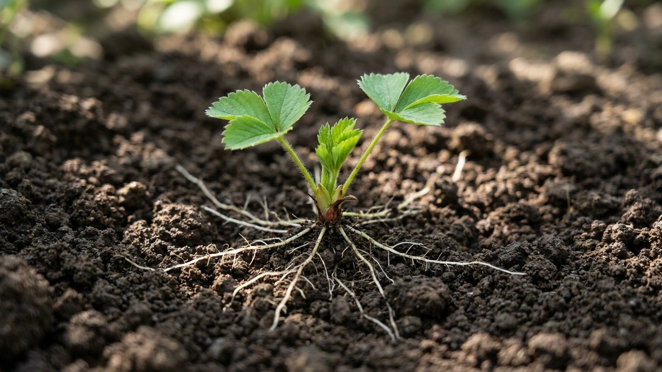 I rooted every plantlet on my wild strawberry runners just to fill the bed: the following June, only one out of four gave ...