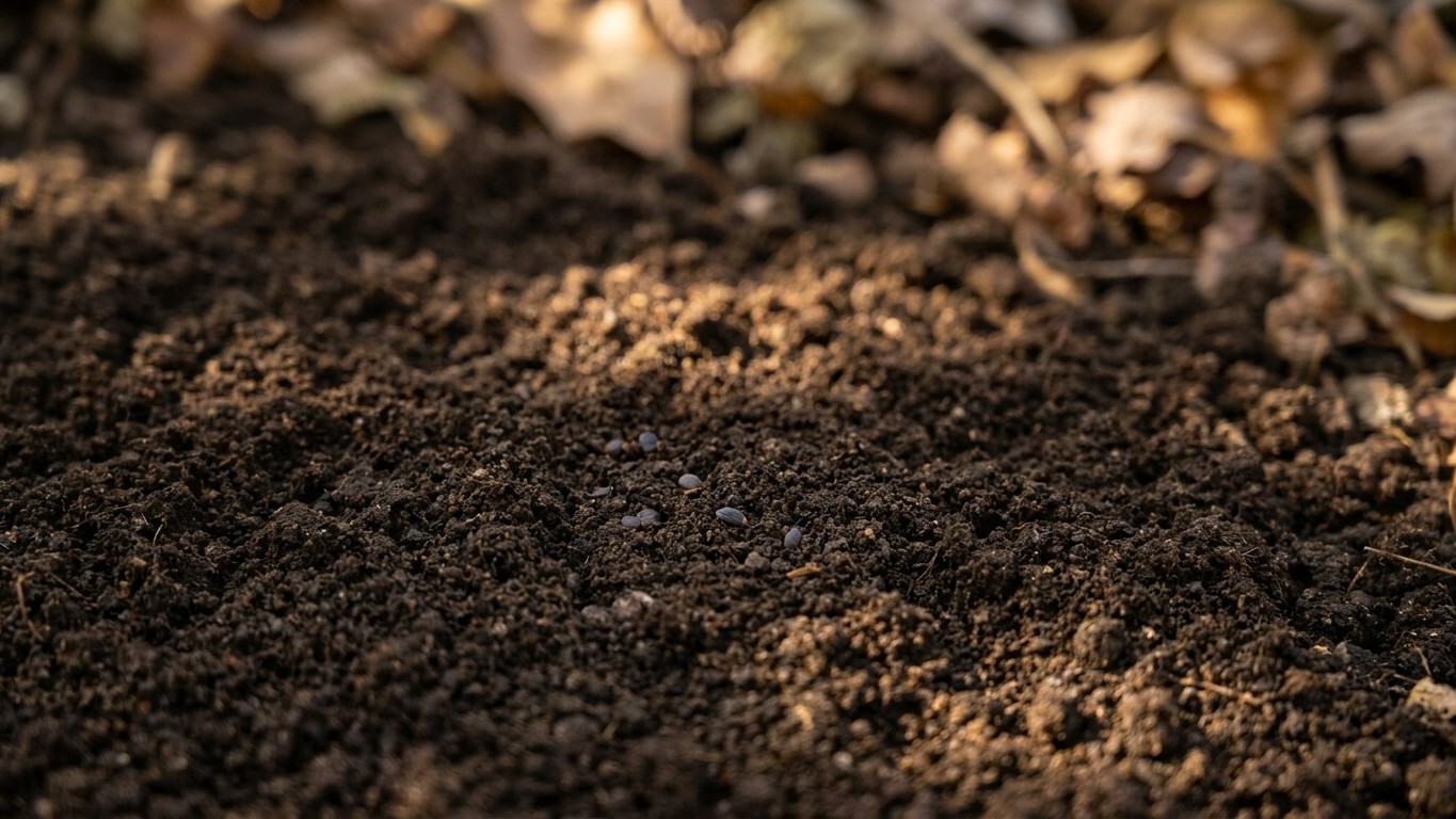 I sowed my phacelia in the second week of September just to cover the empty beds: ten days later, the bare soil told me it...