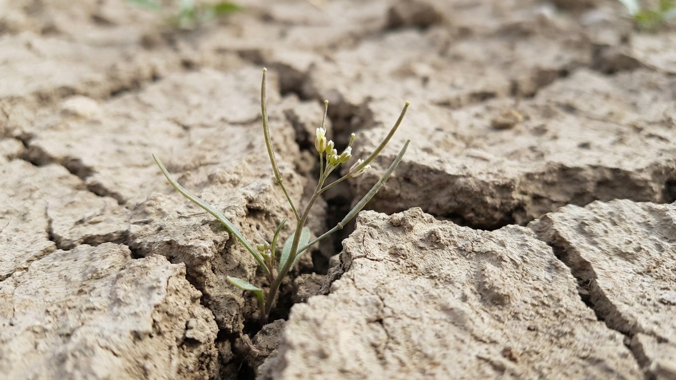 I was sowing my rocket straight into dry soil in early August: when I lifted the shade ten days later, I understood why it...