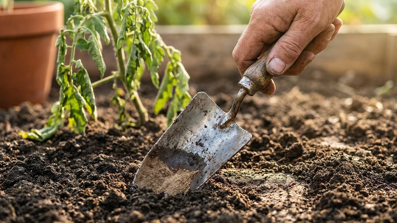 I watered my vegetable patch at noon all August to save it: when I dug down 20 cm to check, it was already too late