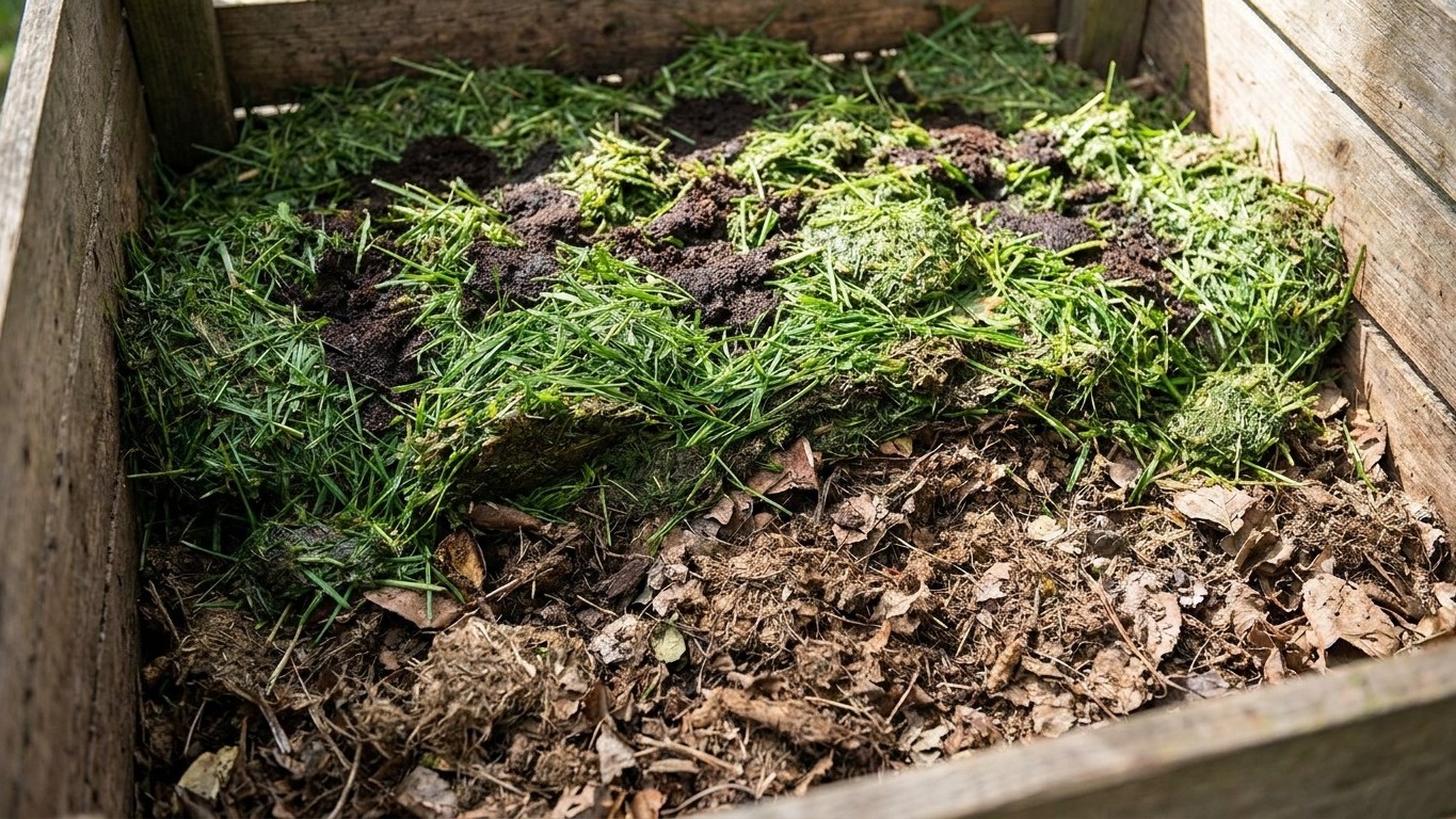 No more compost that stops rotting in August: this damp layer added on top brings the whole bin back to life in a few days