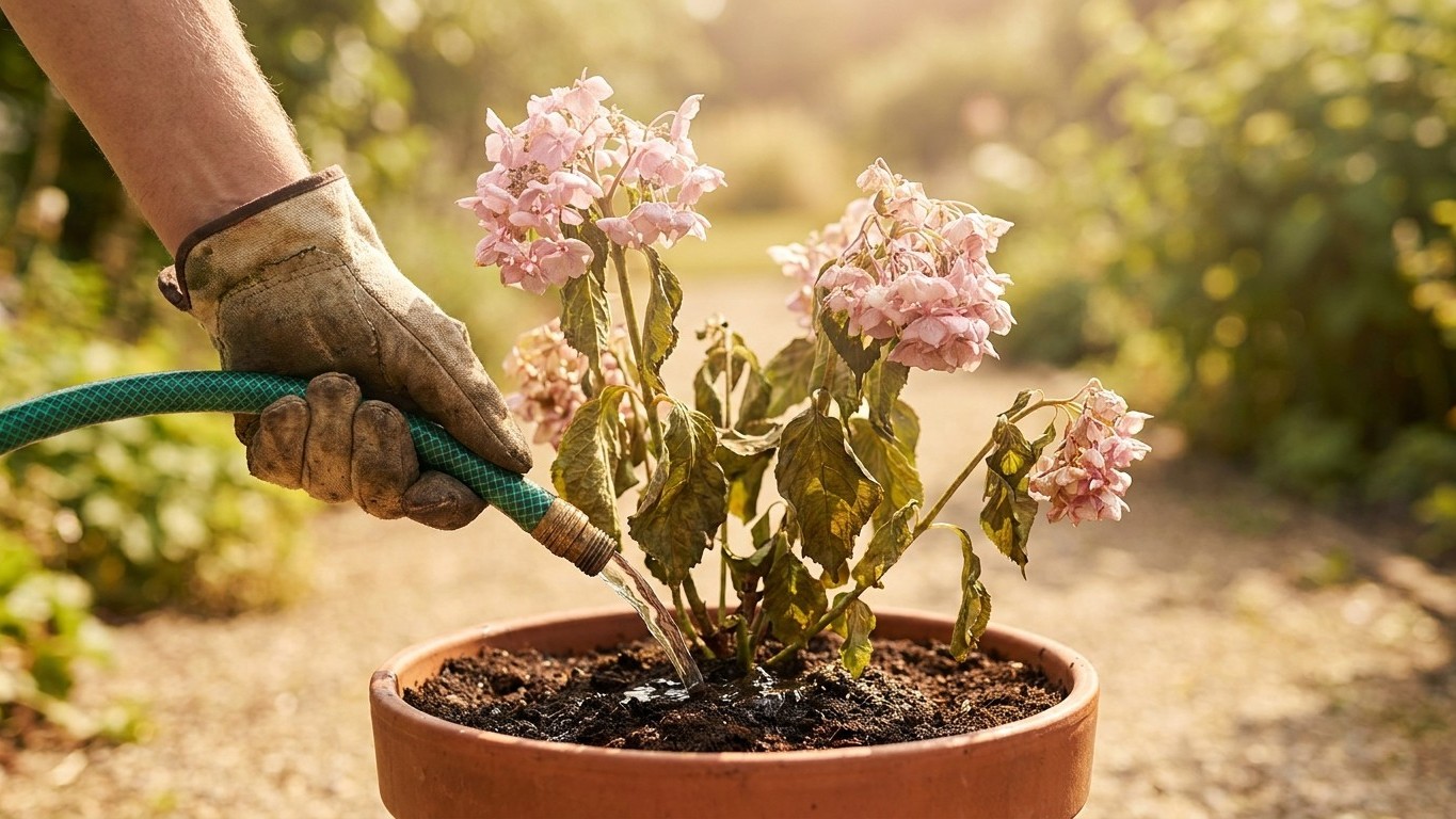 We all insist on pouring coffee grounds at the foot of our hydrangeas in August, when this one evening gesture is what act...