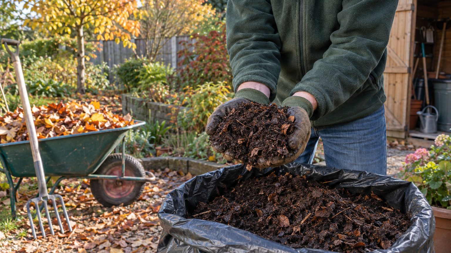 How to Make Leaf Mould in Bin Bags: Which Leaves to Use, How Wet They Should Be and How Long It Really Takes