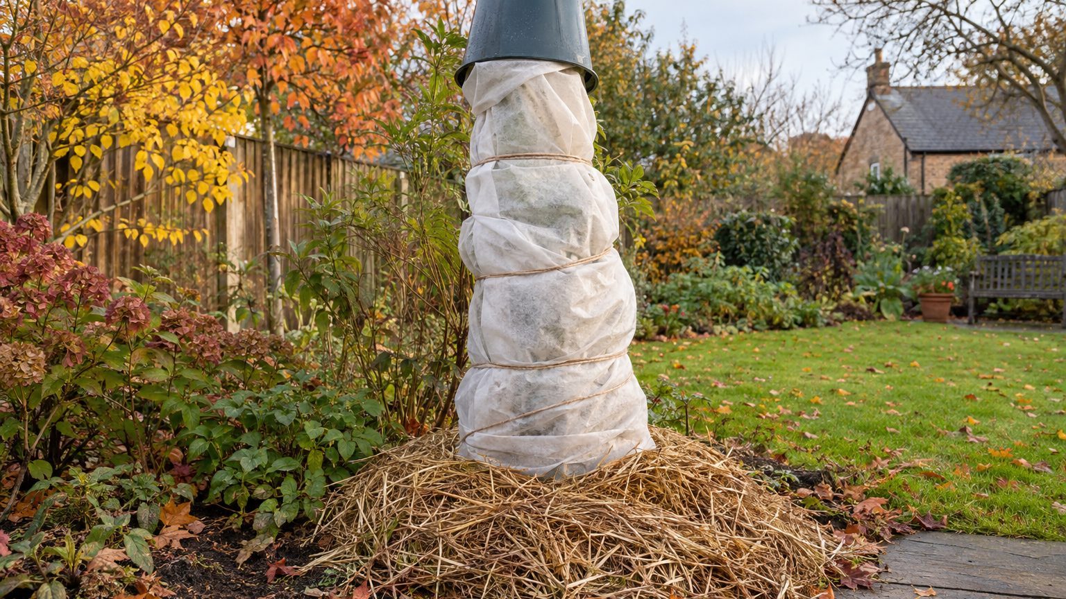 How to Protect a Banana Plant Over Winter in the UK: Cutting, Wrapping and Keeping the Crown Dry