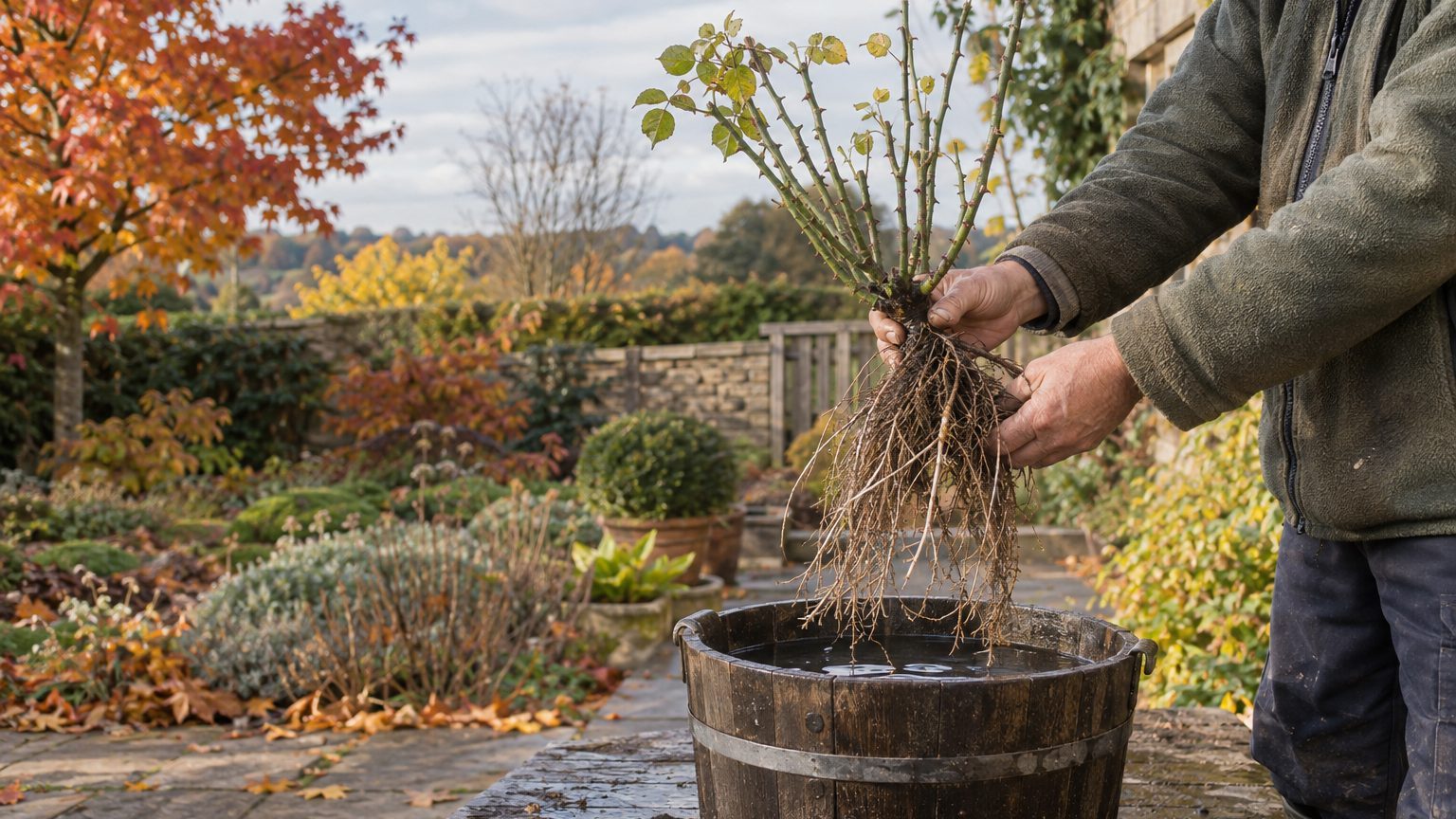 When to Plant Bare Root Roses in the UK: The Best Months, the Soaking Step and the Planting Depth That Matters