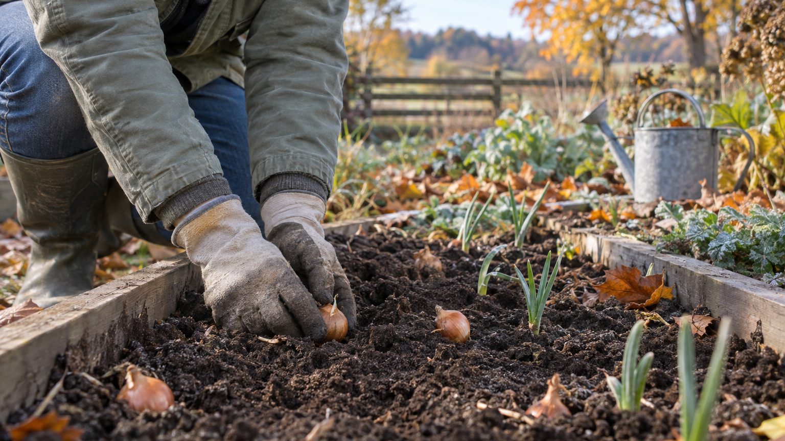 When to Plant Onion Sets in Autumn in the UK: The Right Window, Which Varieties Overwinter and How to Stop Them Bolting
